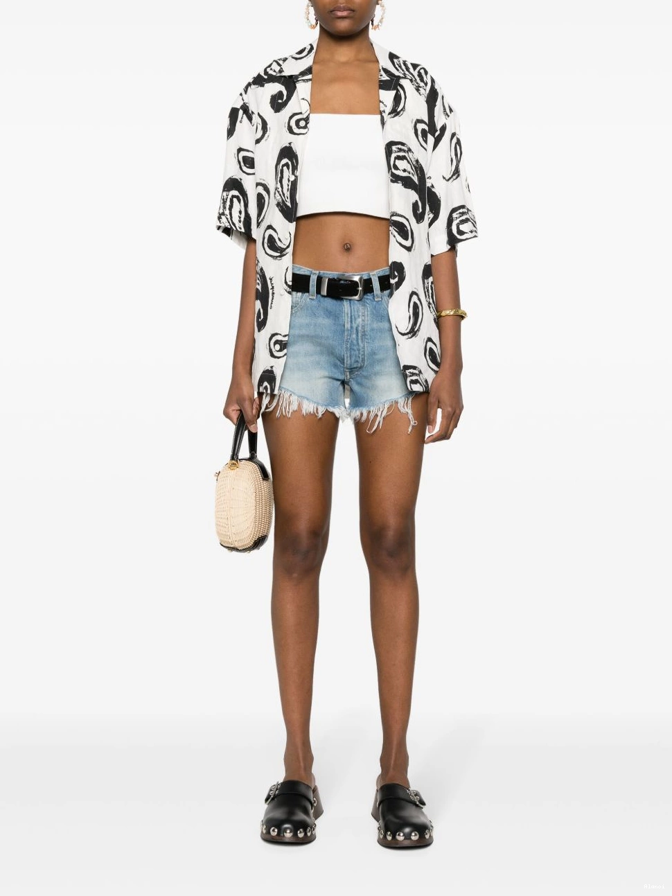 Affordable shorts Alanui denims Kerala Women 0823